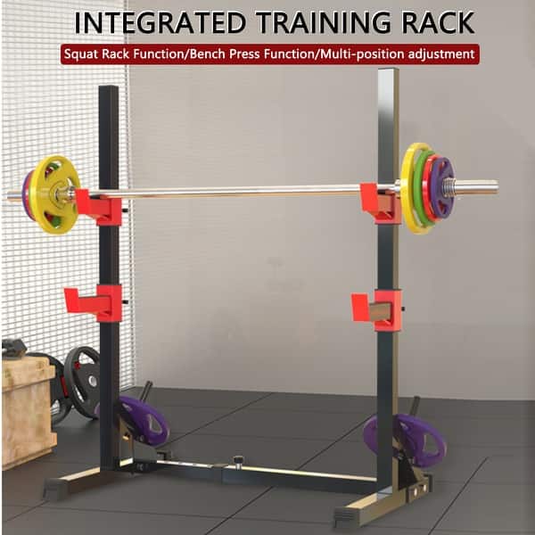 Adjustable Squat Rack Dipping Station Barbell Rack Dip Stand Lifting ...