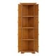 preview thumbnail 8 of 24, 4-Tier Corner Kitchen Pantry Storage Cabinet with 8 Doors and Adjustable Shelves for Efficient Organization