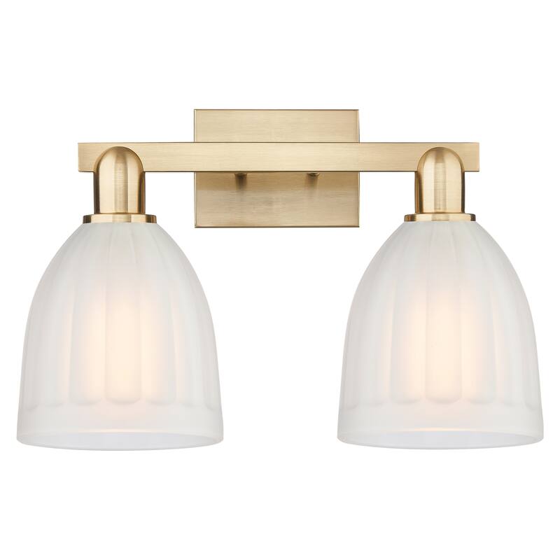 Innovations Lighting Endless Possibilities Arcadia - Brookfield - 2 Light 17" Bath Vanity Light - Champagne Bronze