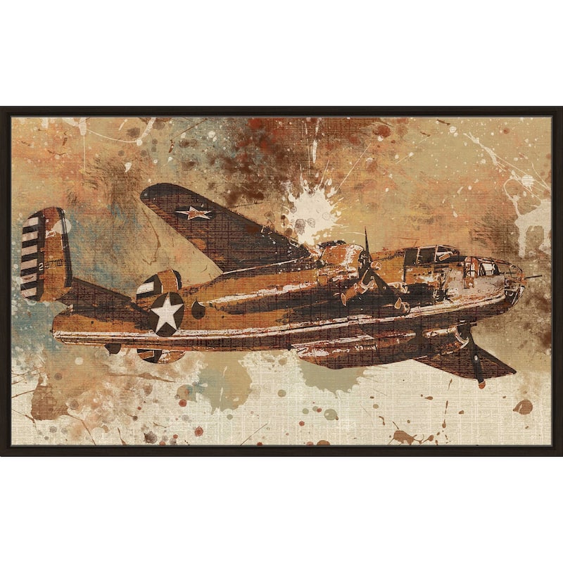 "Live to Ride VI" by Carol Robinson Print on Floating Canvas