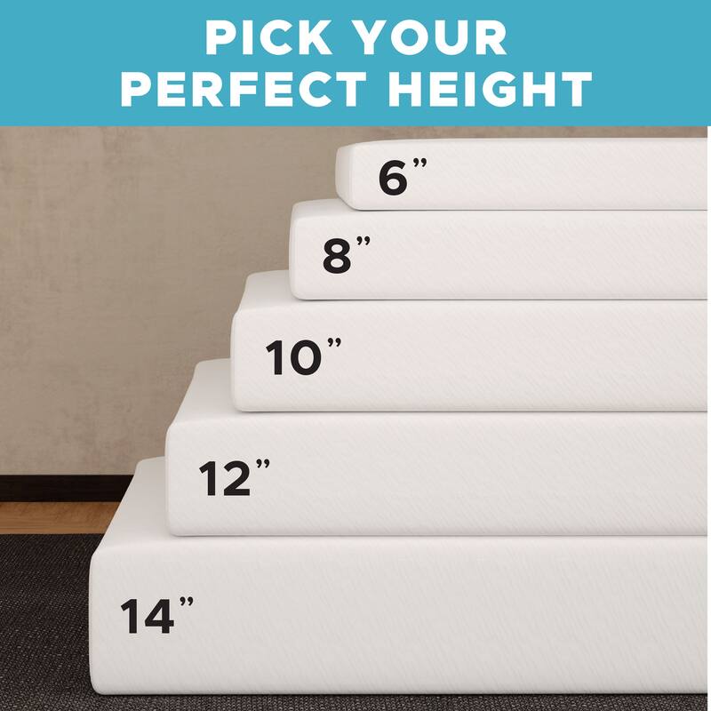 SleepFresh Clean and Cool 12" Medium Hybrid Mattress