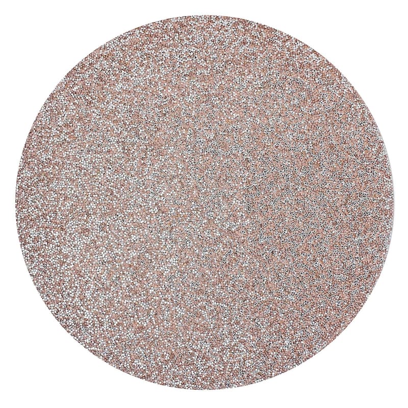 Sparkles Home Luminous Round Rhinestone Placemat Bed Bath & Beyond