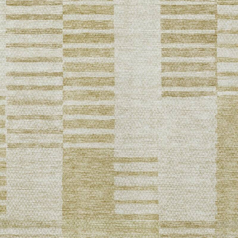 HomeRoots Striped Transitional Rectangle Outdoor Rug