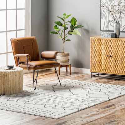 Nuloom Sandie SuperiorWash Bohemian Machine Washable Shag Area Rug