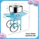 preview thumbnail 2 of 5, Great Northern Popcorn Flufftastic Cotton Candy Machine Floss Maker With Cart