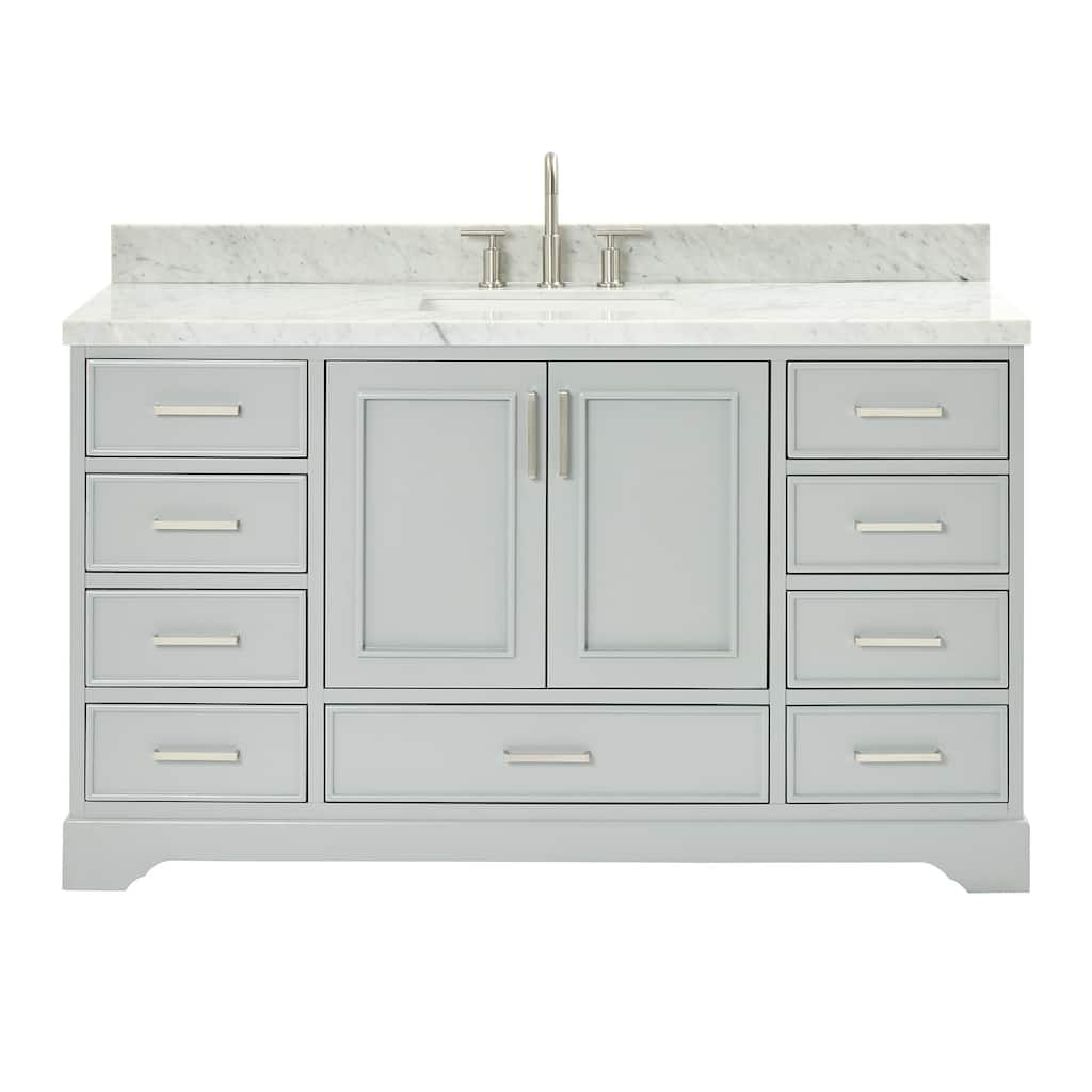 Ariel M061SCWRVO Stafford 61" Free Standing Single Basin Vanity Set