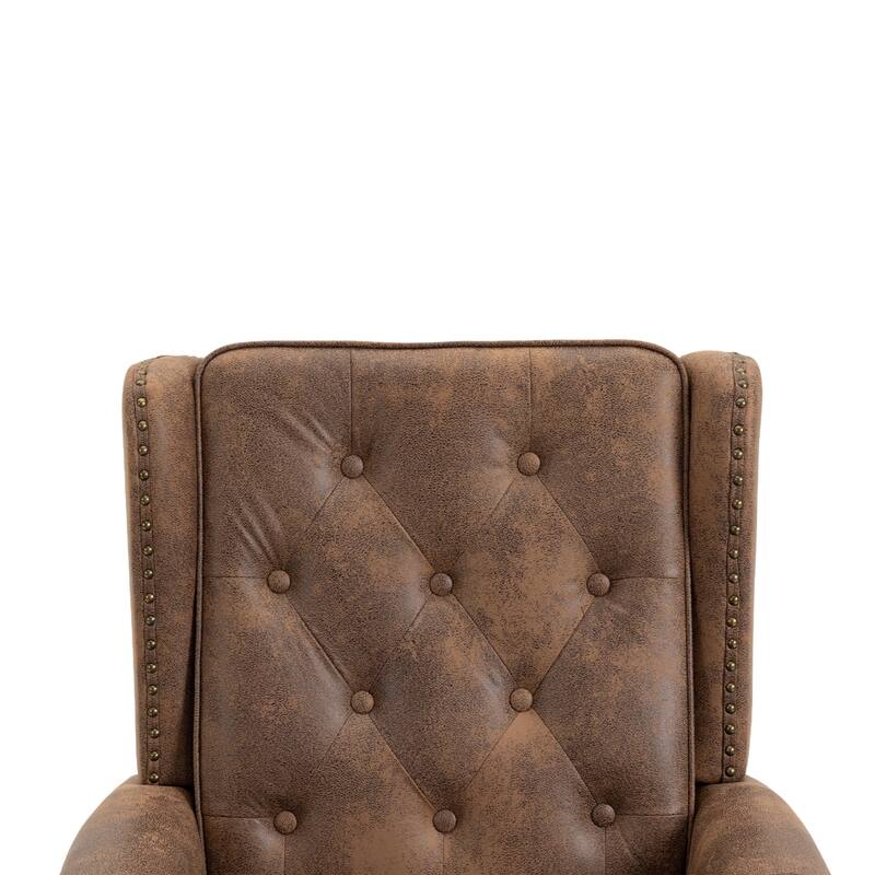 Mid Century Nailhead Decorative Armchair