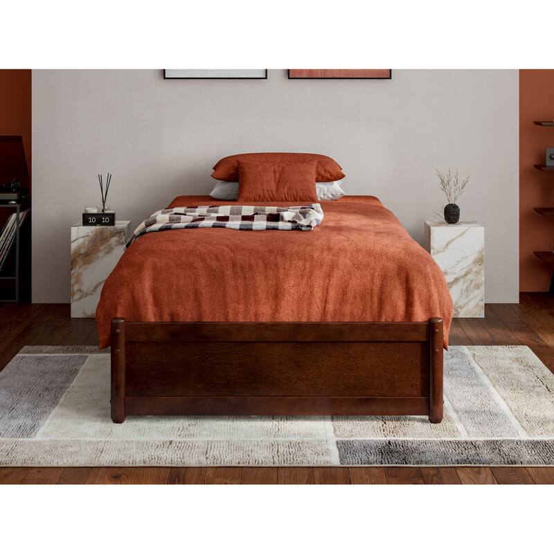 Barcelona Panel Platform Bed with Storage Drawers