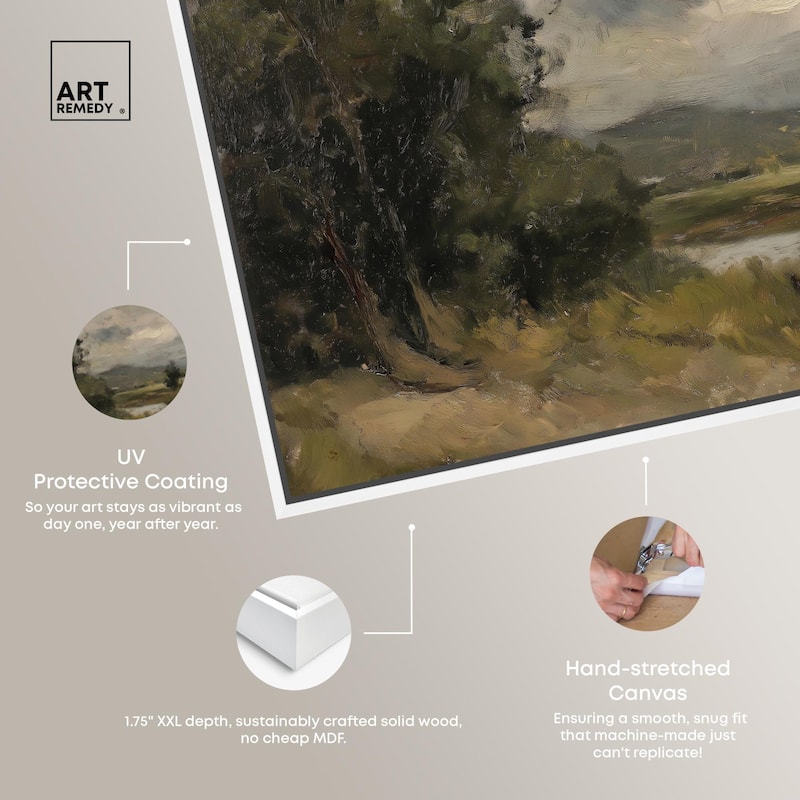 River's Path Canvas by Art Remedy