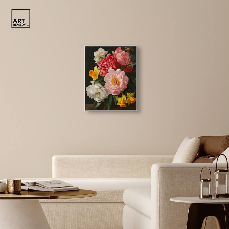 Garden's Glory Canvas by Art Remedy