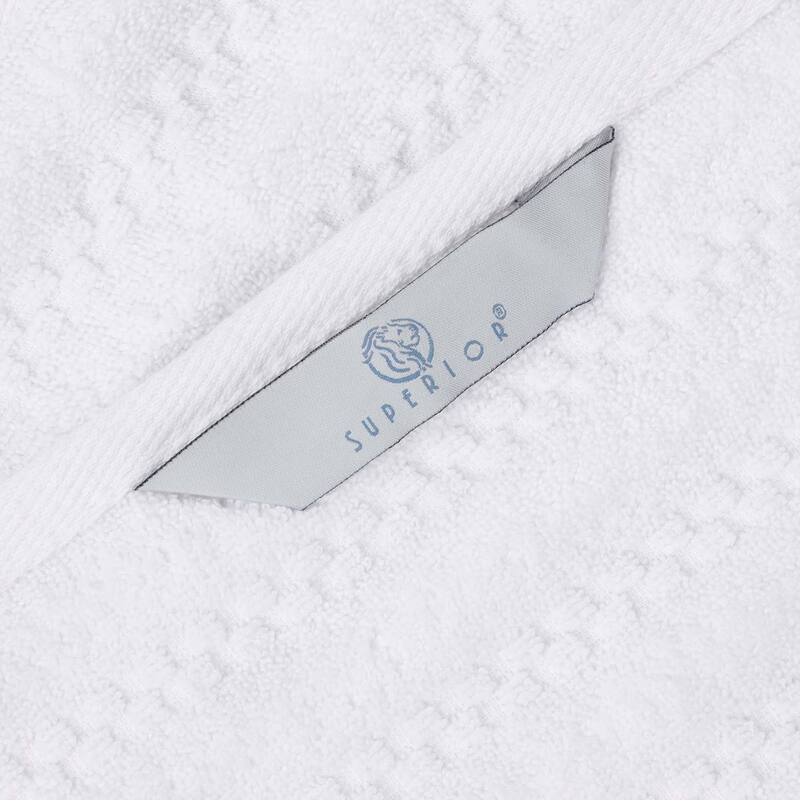 Superior Zuma Zero Twist Cotton Medium Weight Soft Absorbent Bath Sheets, Set of 2