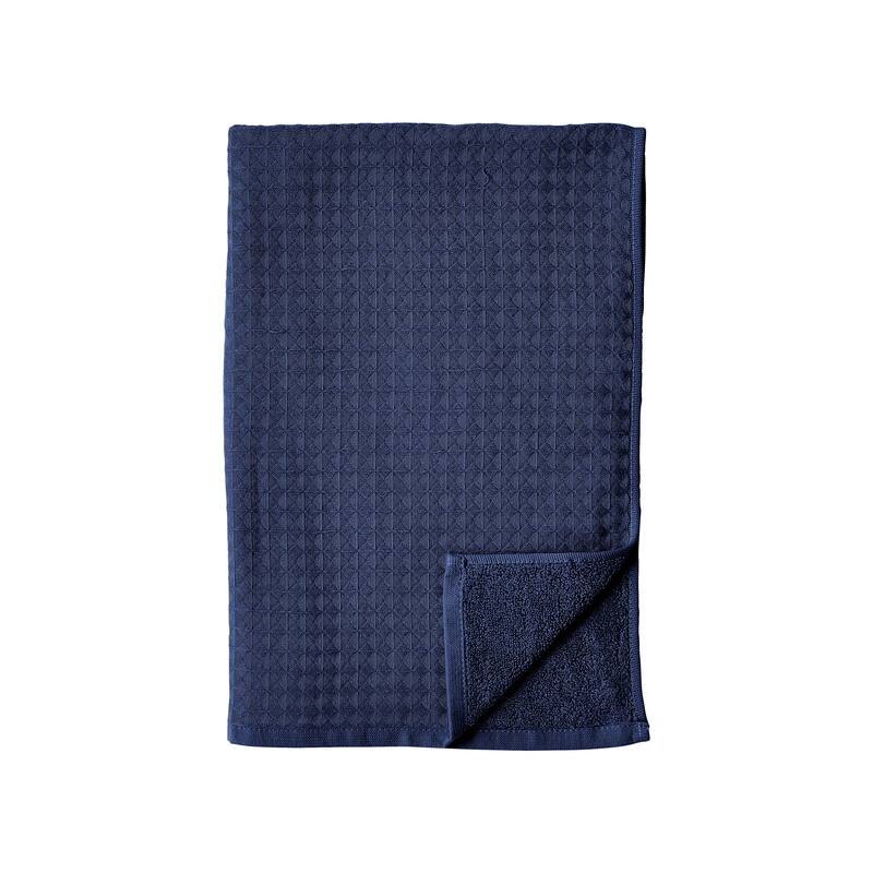 Uchino Waffle Twist Hand Towel - Hand Towel - Indigo
