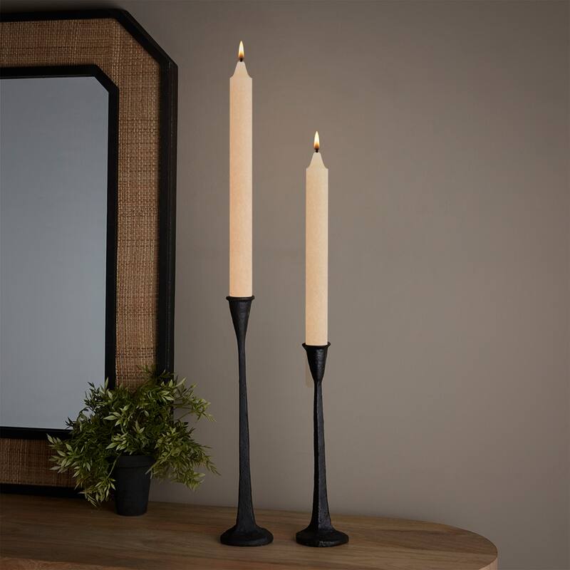 ROOT 12 Inch Unscented Timberline Arista Taper Candles box of 12 - 12 X 7/8