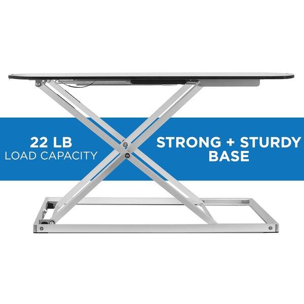 Shop Mount It Standing Desk Converter Height Adjustable Sit
