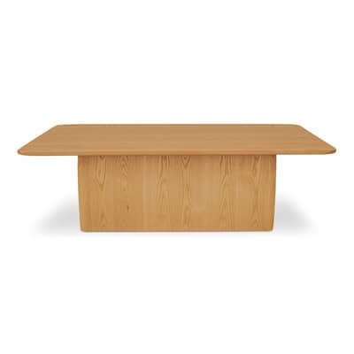 NADAAL STUDIOS Octavian, Rectangular Coffee Table With Round Corners - 55"W x36"D x17"H