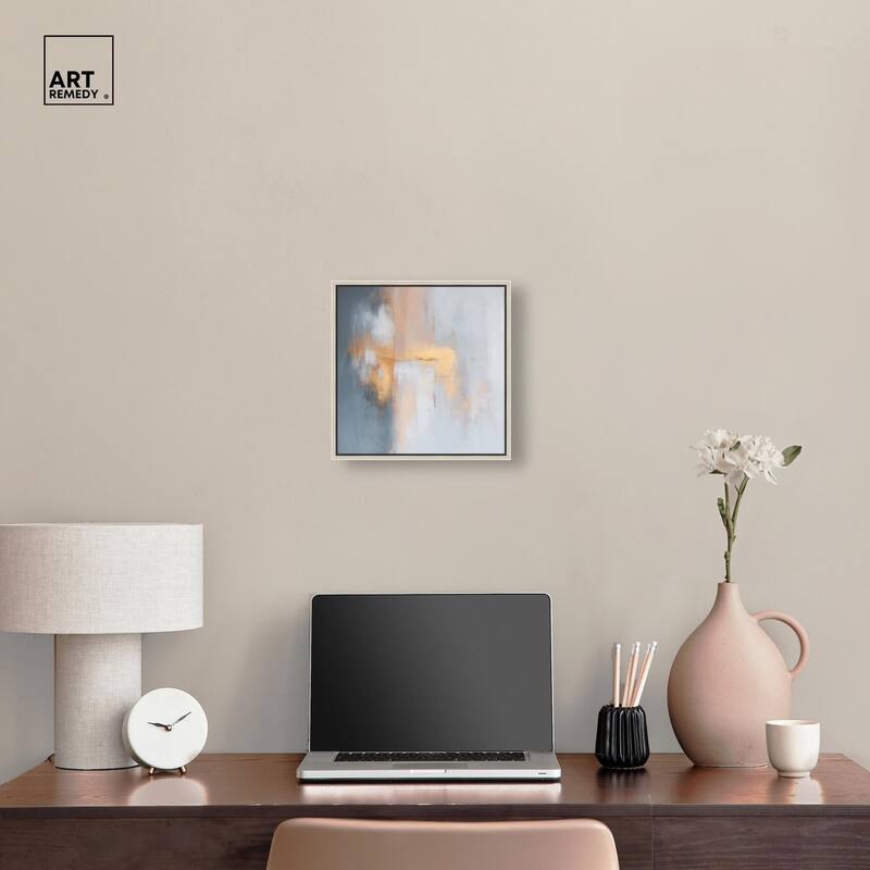 Coral Hues Canvas by Art Remedy