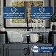 preview thumbnail 54 of 56, Karran QTWS-880 Drop-in 33 in. Double Equal 50/50 Bowl Workstation Kitchen Sink