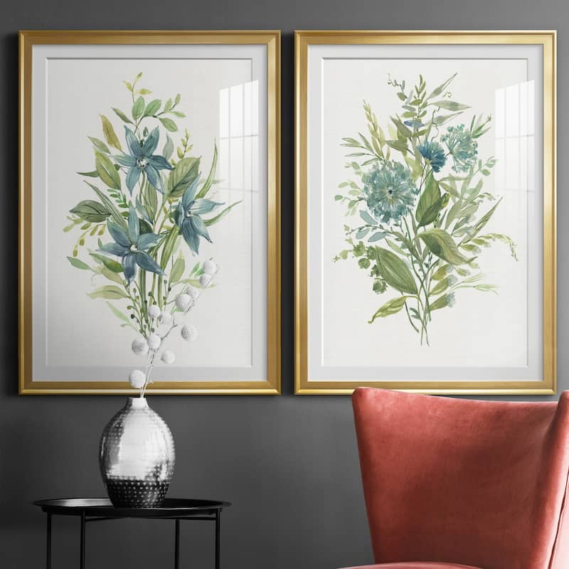 Greenery I Premium Framed Print - Ready to Hang