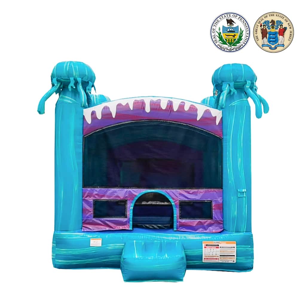 JumpOrange Electric 13 ft x 13 ft Commercial Grade Inflatable Bounce House for Kids and Adults (with Blower)