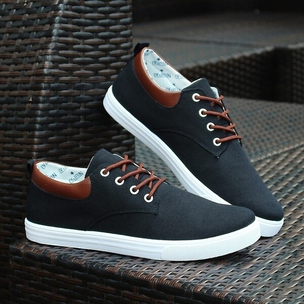 male canvas shoes