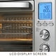 preview thumbnail 4 of 11, LNC 12-In-1 Large 34QT Countertop Toaster Oven Convection Rotisserie Air Fryer - 19.5" L x 15" W x 12.5" H