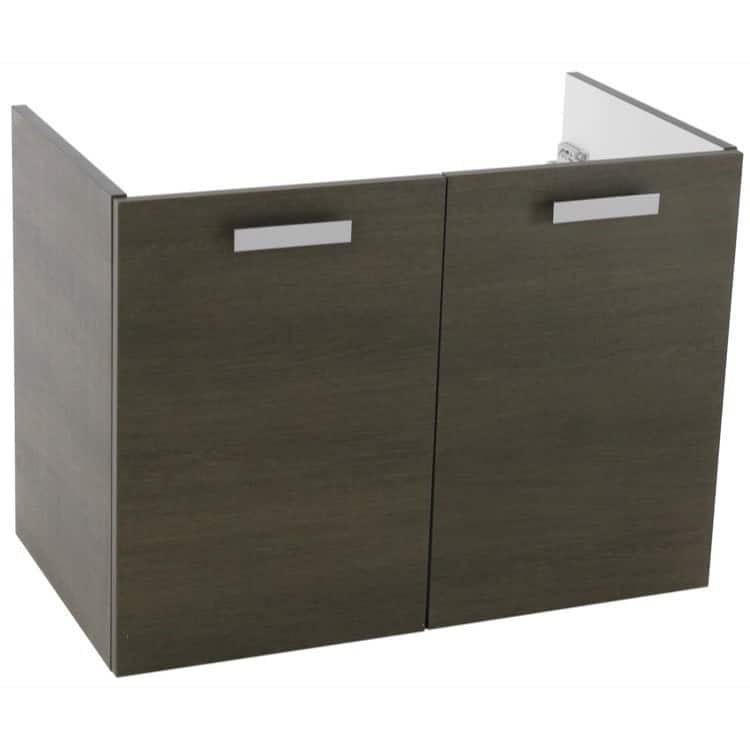 Nameeks Cubical 32" Single Wall Mounted Vanity Cabinet Only - Less