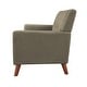 preview thumbnail 27 of 57, Candace Fabric Arm Chair and Loveseat Set by Christopher Knight Home