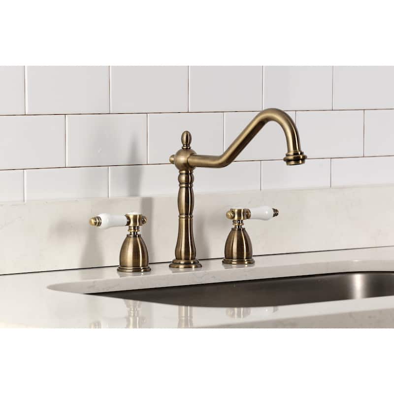 Kingston Brass Bel-Air 1.8 GPM Widespread Kitchen Faucet