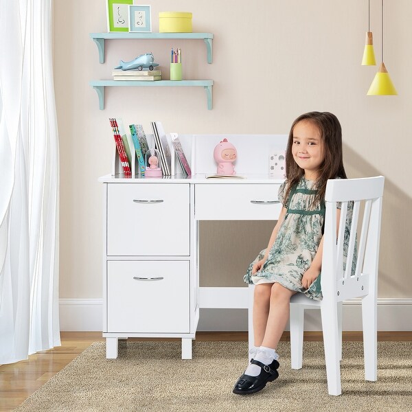 Drawer - ひよこ Bush Home Mayfield 54W Computer Desk with Drawers