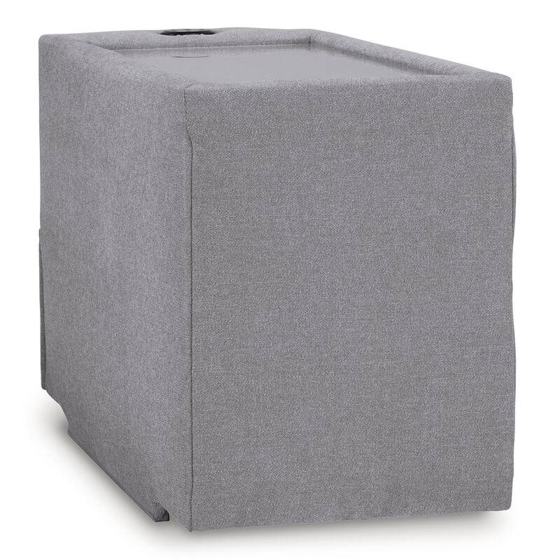 Signature Design by Ashley Modmax 6-Piece Sectional with Chaise and Audio Console - 140" W x 86" D x 36" H