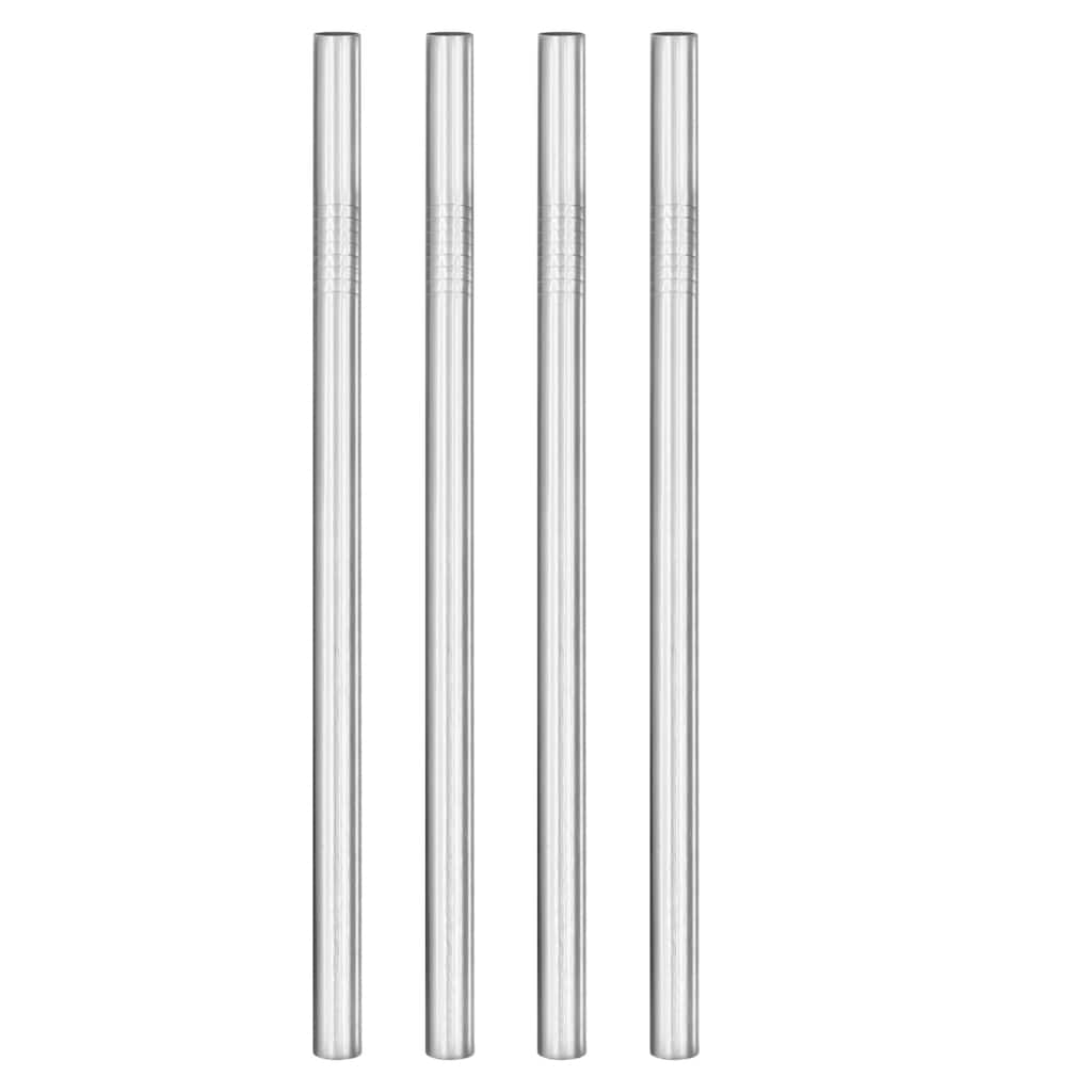 8.46" Long Stainless Steel Straight Straws for Travel Mugs
