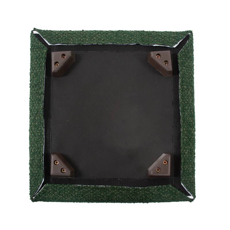 Allan Andrews Universal Square Cube Ottoman with Cover, Barbet Collection