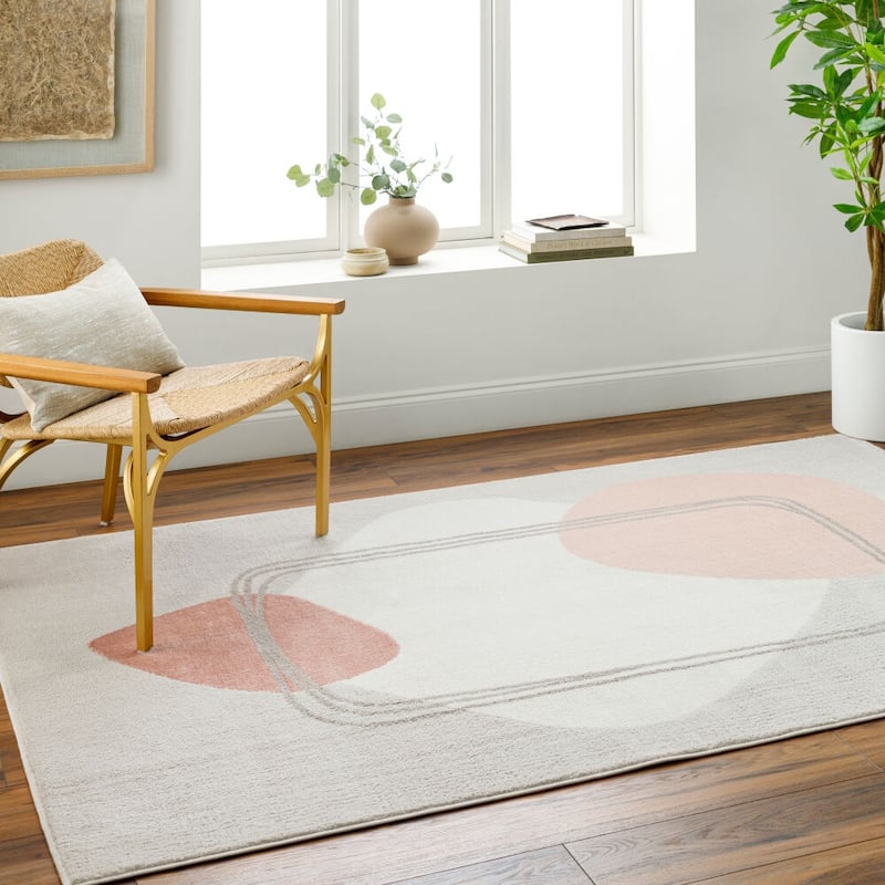 Livabliss Scandinavian St Tropez Geometric Area Rug - 5'1" x 7'