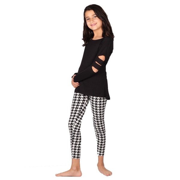 girls tunic and leggings