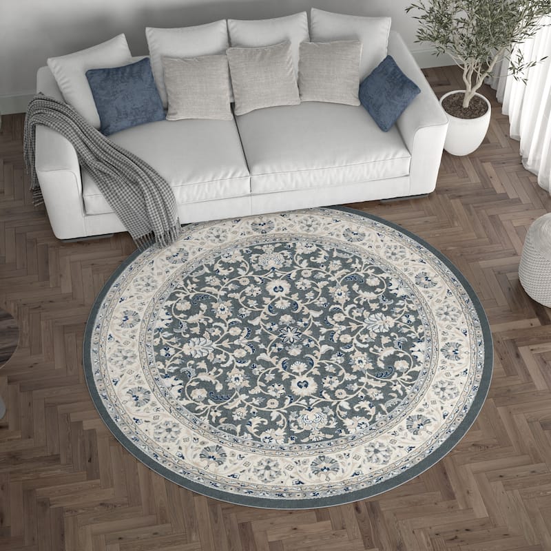Carrington Traditional Border Indoor Area Rug