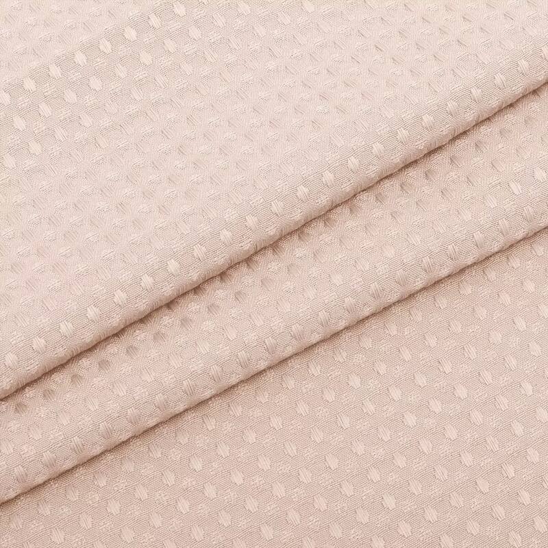Waffle Weave Shower Curtain with Snap-in Liner 12 Hooks Included