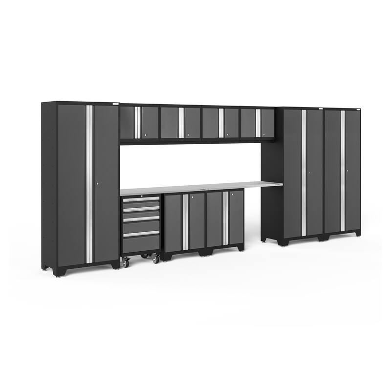 NewAge Products Bold Series 12-pc. Steel Garage Cabinet Set
