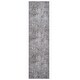preview thumbnail 8 of 7, LOOM & LUXE Collection Grey/Multi/Abstract Non-Shedding Area Rug 96" D x 26" W x 0.35" H
