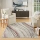 preview thumbnail 8 of 6, Nourison Motion Indoor only Cream / Ivory Abstract Area Rug - 5' 3" x 7'