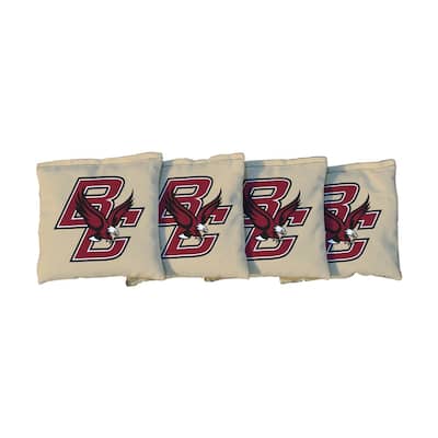 Boston College Eagles Gold Cornhole Bags