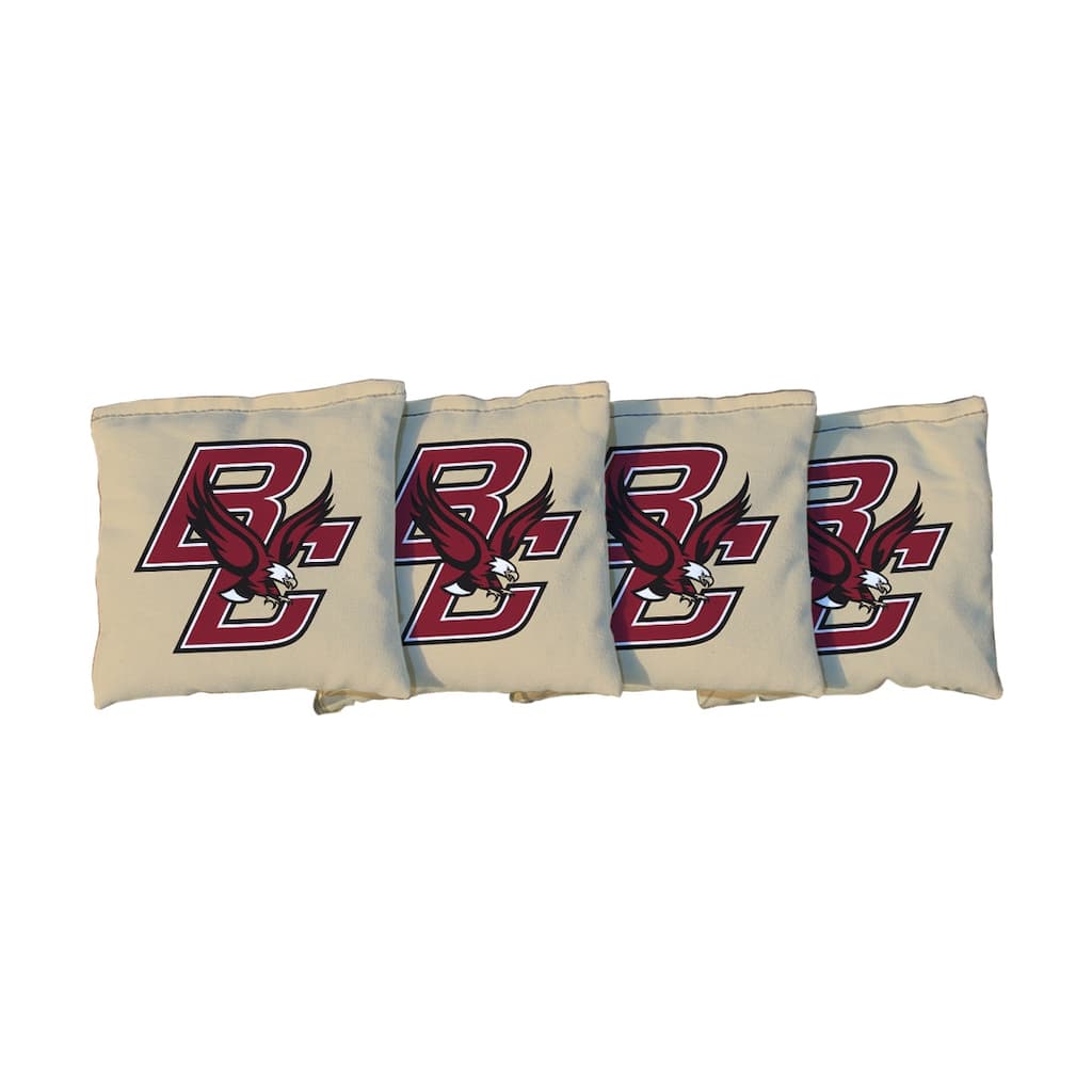 Boston College Eagles Gold Cornhole Bags