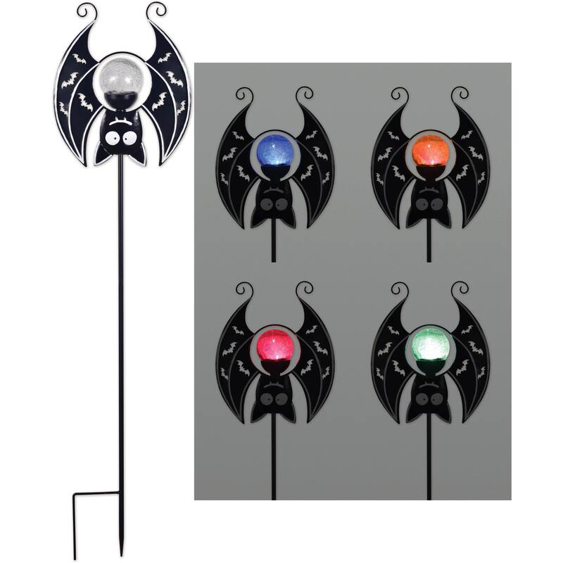 "Jade", The Solar Bat Garden Stake