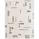 preview thumbnail 8 of 35, Livabliss Fossay Shag Modern & Contemporary Stripe Washable Area Rug