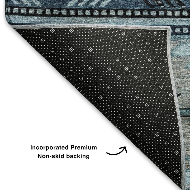Premium Washable Super Soft Global Inspirations Mayfield Rug
