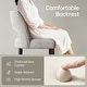 preview thumbnail 16 of 62, Set of 2/4/6 Modern Fabric Upholstered Dining Room Chair Kitchen Chairs with Wood legs