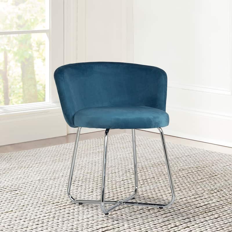 Hillsdale Furniture Marisol Metal Vanity Stool - 25H x 20.75W x 20.75D