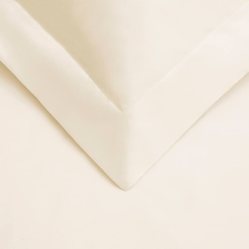 Superior 300-Thread Count Solid Egyptian Cotton Duvet Cover Set
