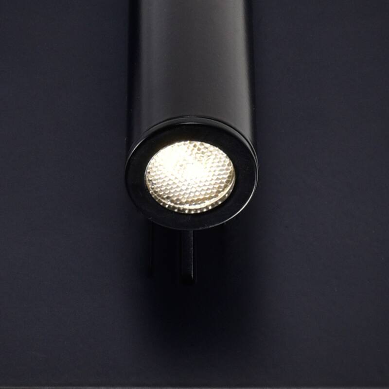 Private I LED Sconce With Matte Black Finish - Matte Black