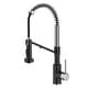 preview thumbnail 50 of 158, Kraus Bolden 2-Function 1-Handle Commercial Pulldown Kitchen Faucet