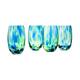 Option Cobalt and Green Confetti